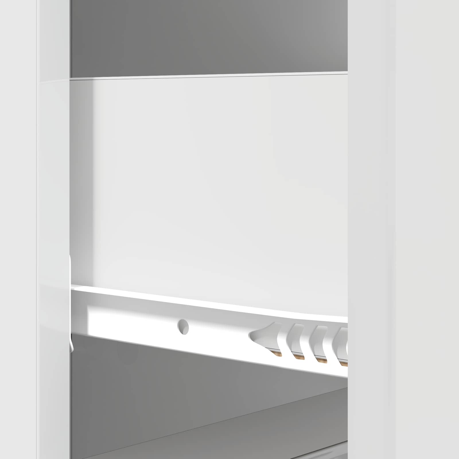 Armoire à tiroirs Blanc brillant 33 x 34,5 x 87 cm - XIOS