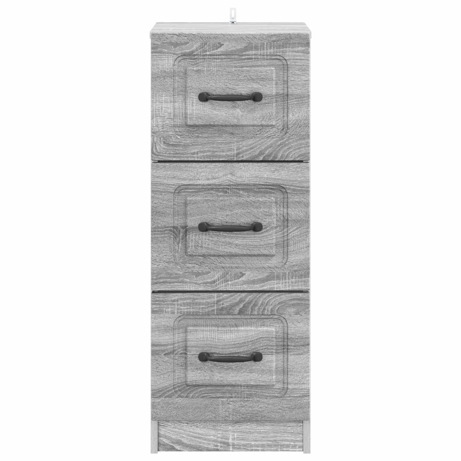 Armoire à tiroirs Sonoma gris 33 x 34,5 x 87 cm - XIOS