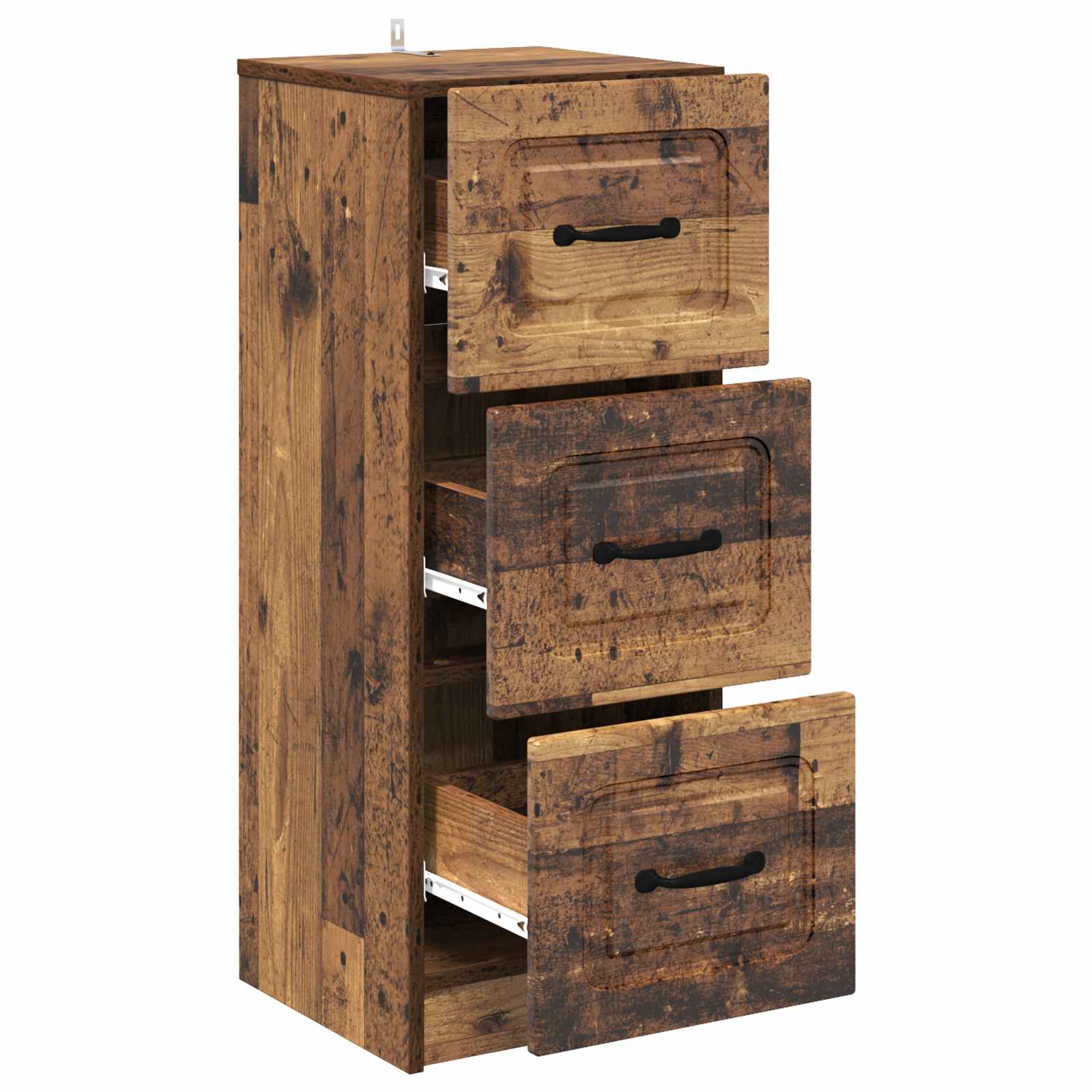 Armoire à tiroirs Bois ancien 33 x 34,5 x 87 cm - XIOS