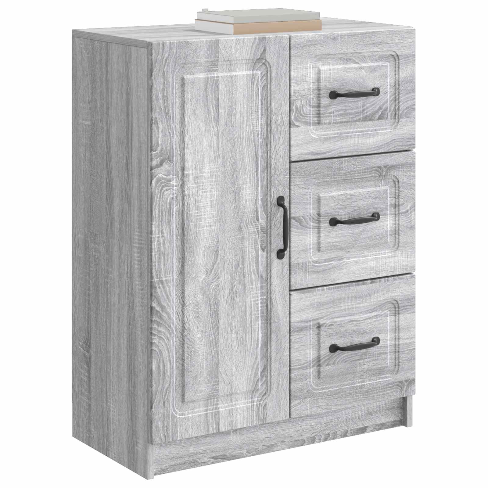 Buffet Sonoma gris 66 x 34,5 x 87 cm Bois d'ingénierie - XIOS