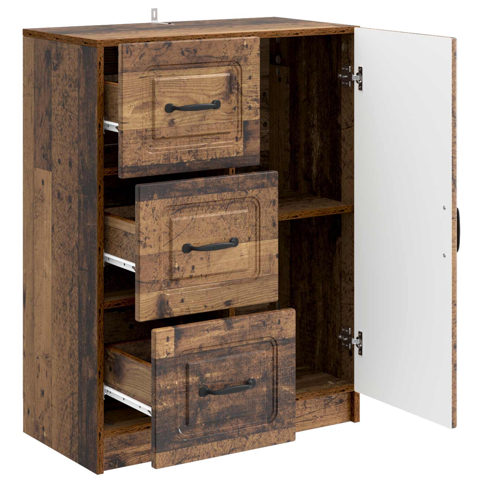 Buffet Bois ancien 66 x 34,5 x 87 cm Bois d'ingénierie - XIOS