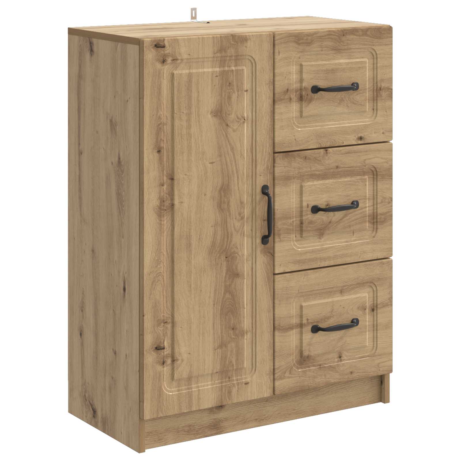 Buffet Chêne artisanal 66 x 34,5 x 87 cm Bois d'ingénierie - XIOS