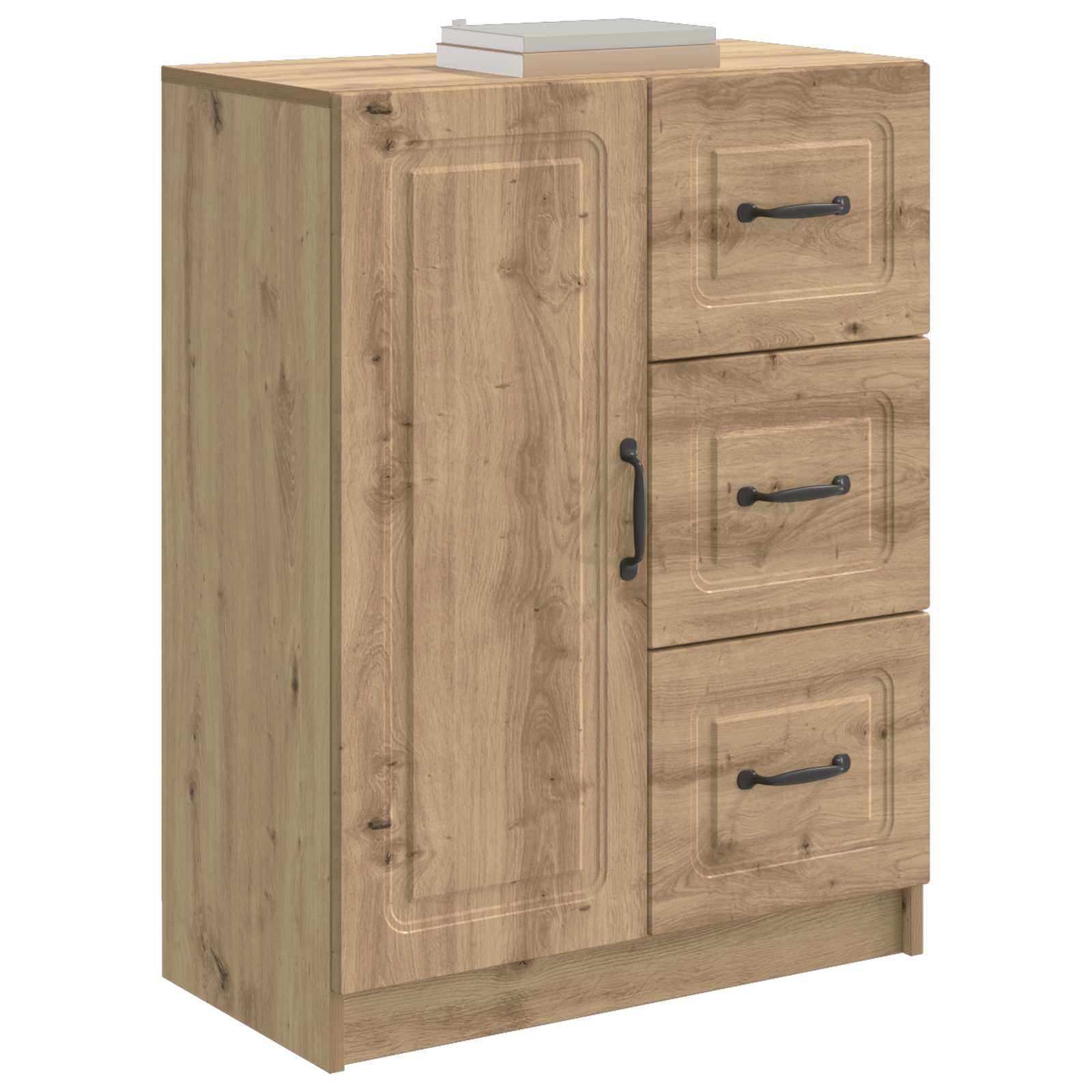 Buffet Chêne artisanal 66 x 34,5 x 87 cm Bois d'ingénierie - XIOS