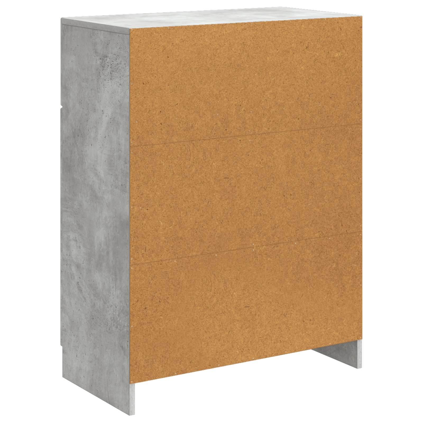 Buffet Gris béton 66 x 34,5 x 87 cm Bois d'ingénierie - XIOS