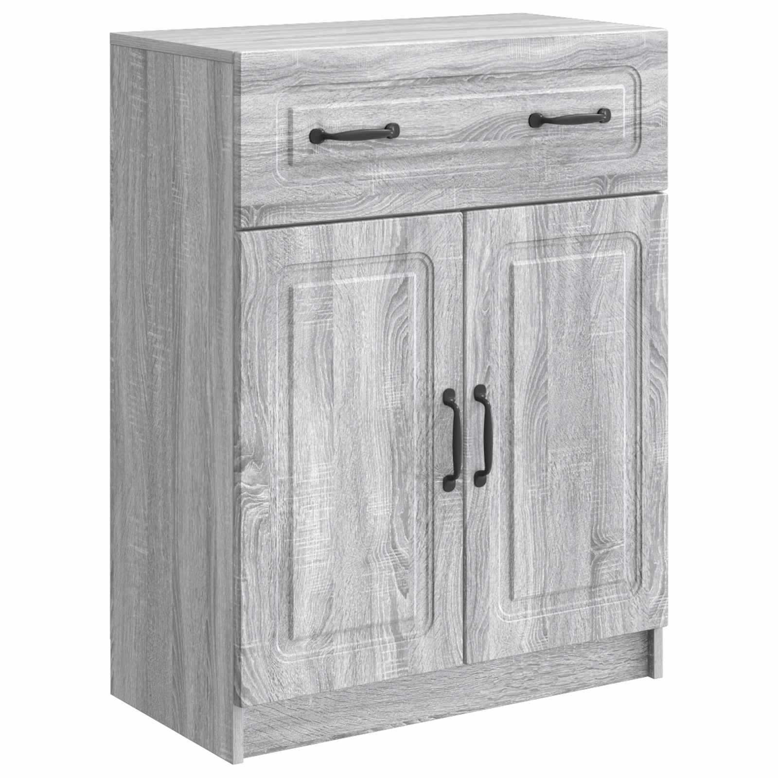 Buffet Sonoma gris 66 x 34,5 x 87 cm Bois d'ingénierie - XIOS