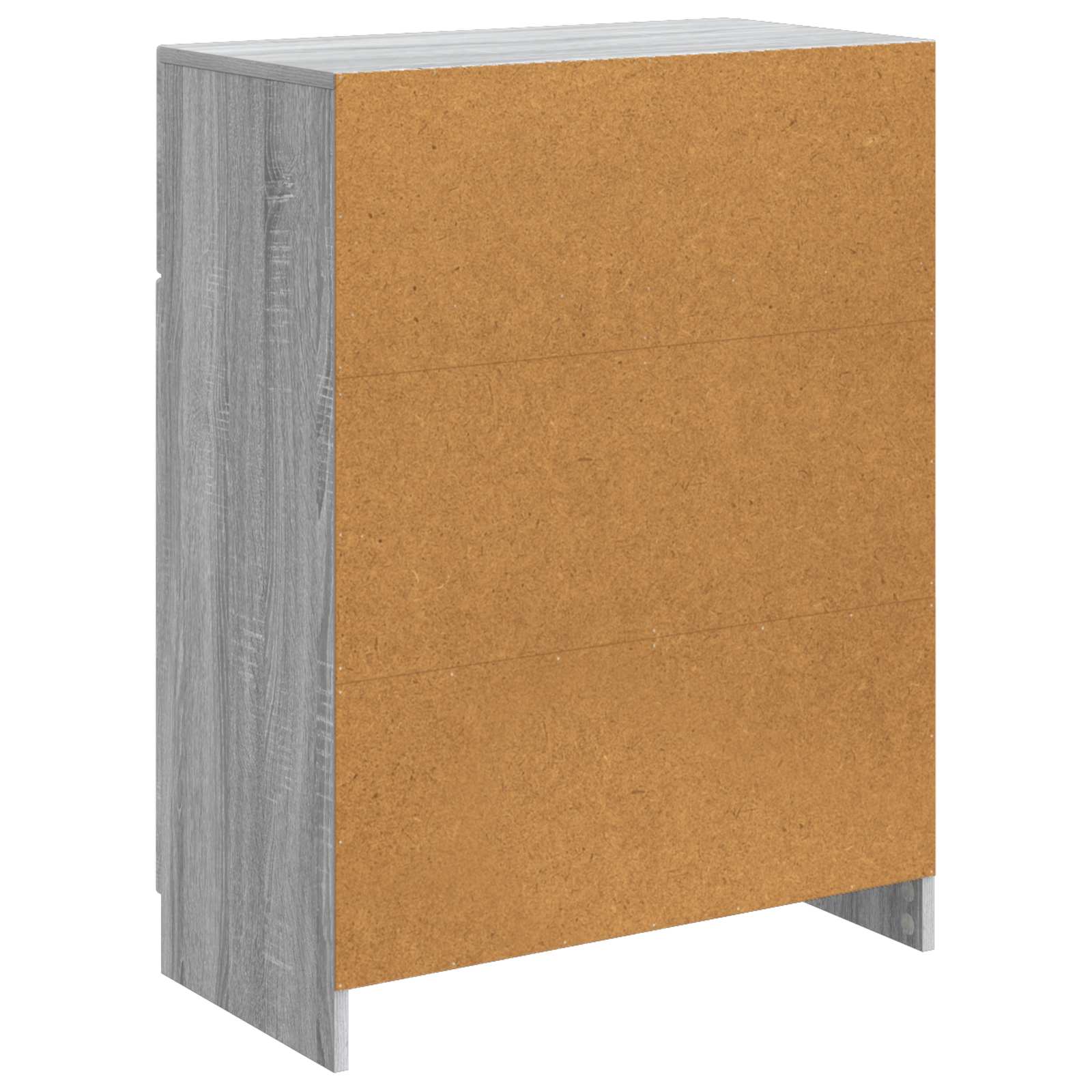 Buffet Sonoma gris 66 x 34,5 x 87 cm Bois d'ingénierie - XIOS