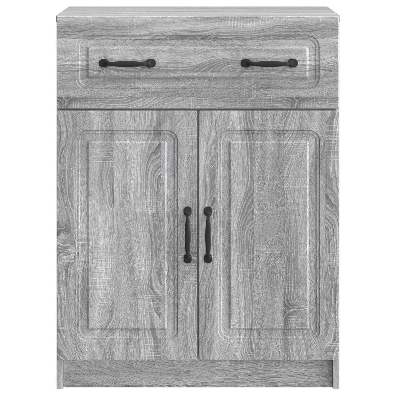 Buffet Sonoma gris 66 x 34,5 x 87 cm Bois d'ingénierie - XIOS