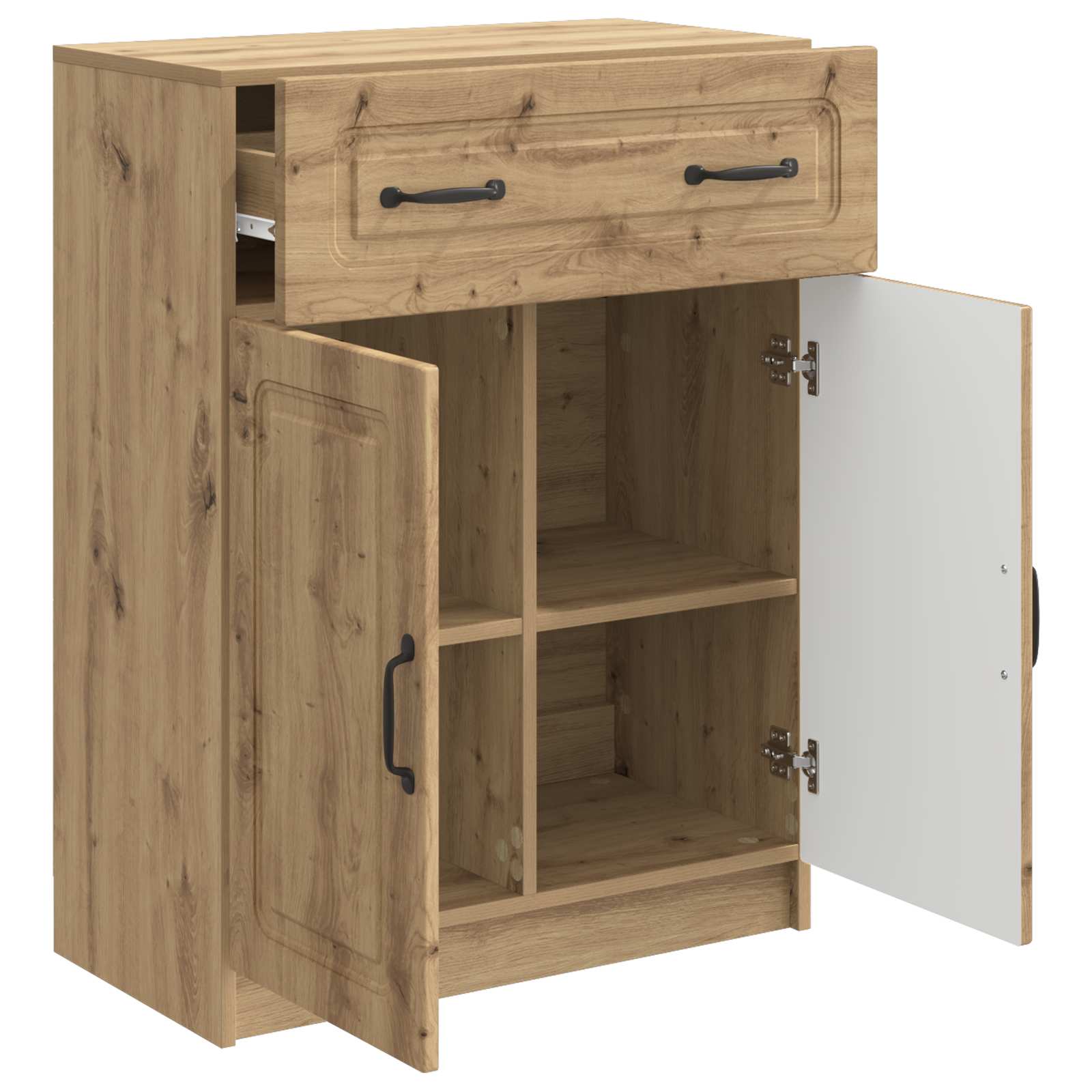 Buffet Chêne artisanal 66 x 34,5 x 87 cm Bois d'ingénierie - XIOS