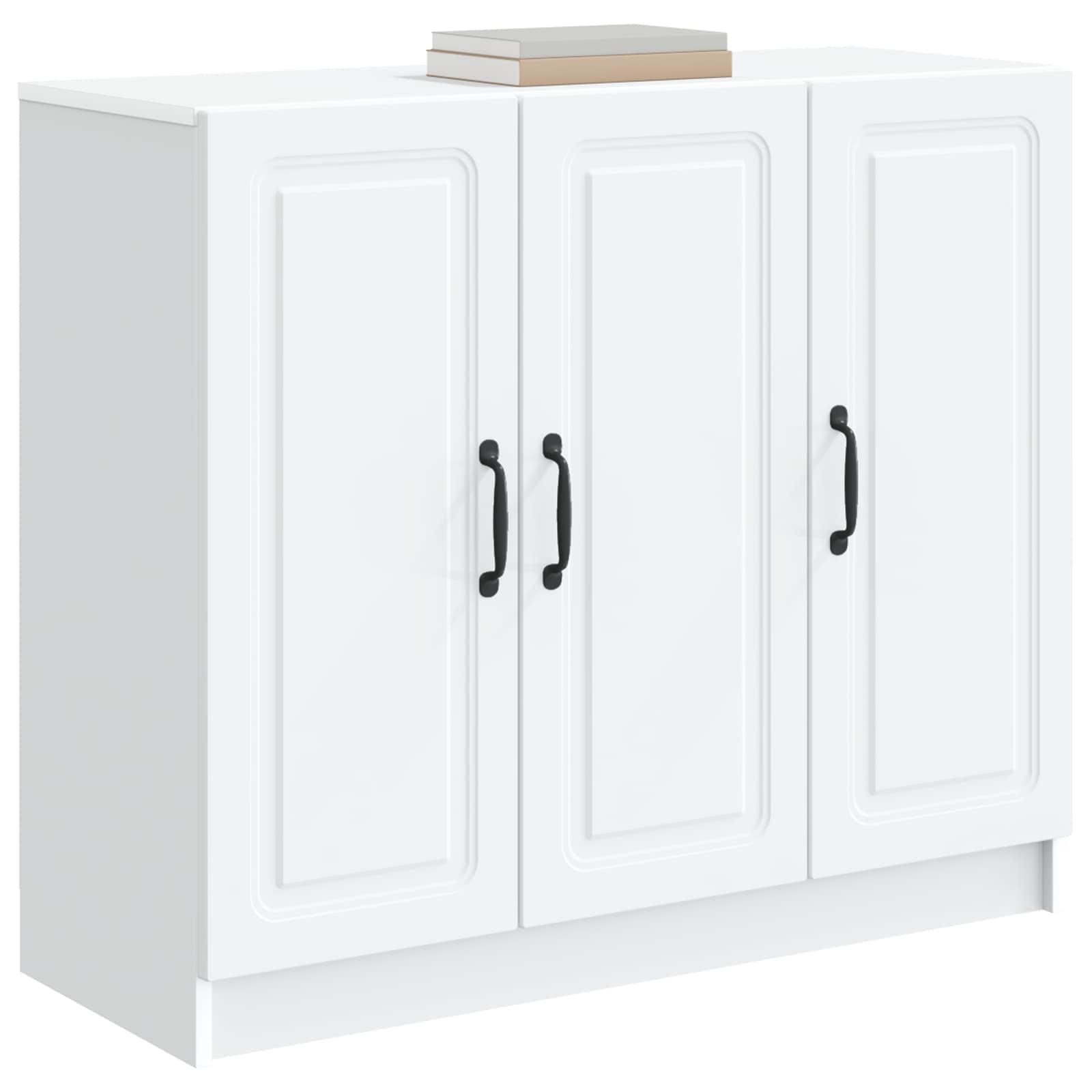 Buffet Blanc 89 x 34,5 x 77 cm Bois d'ingénierie - XIOS