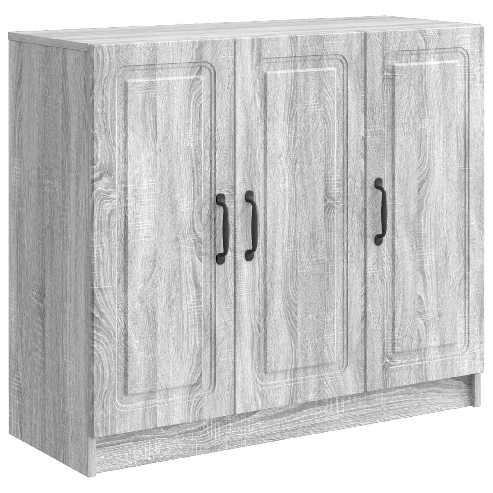 Buffet Sonoma gris 89 x 34,5 x 77 cm Bois d'ingénierie - XIOS