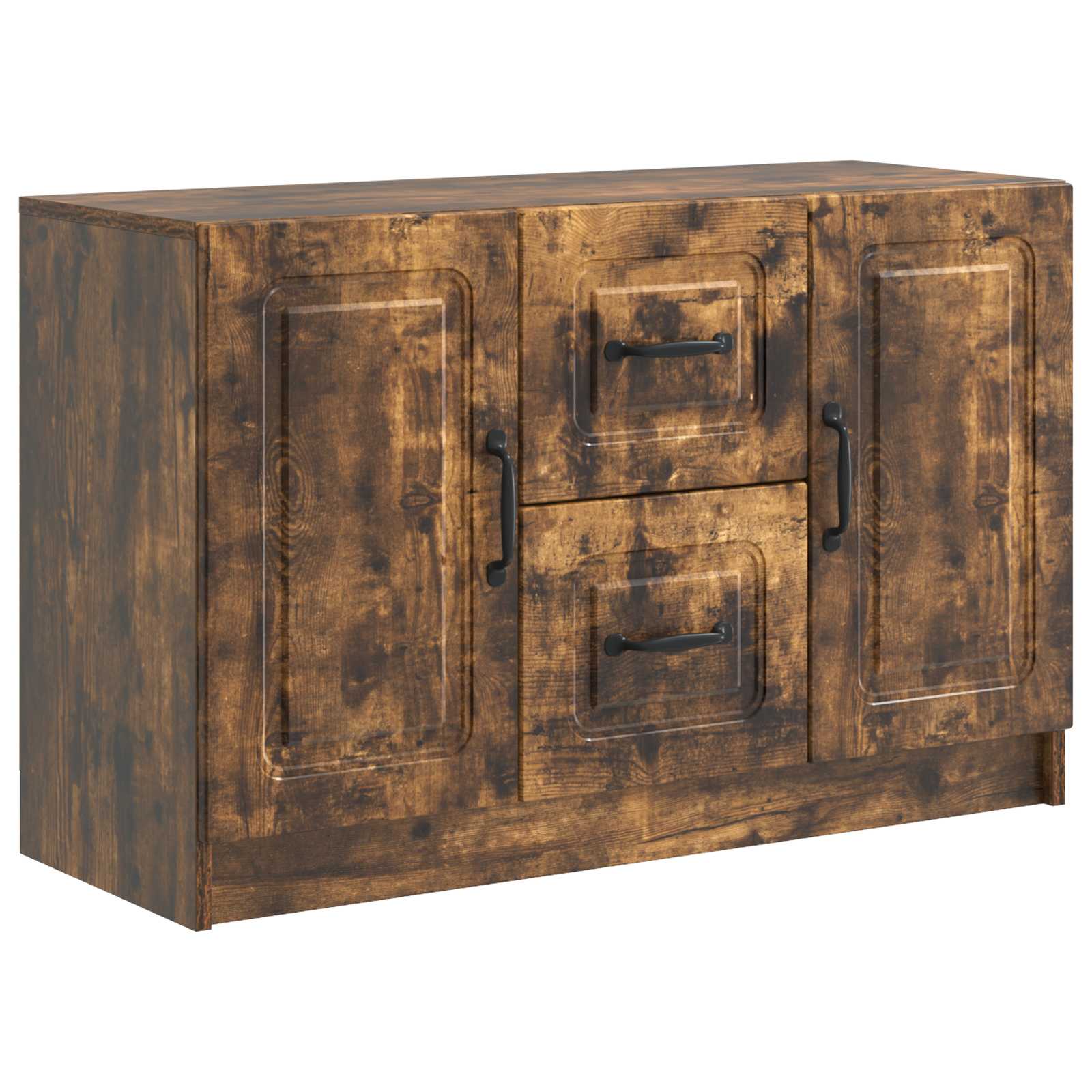 Buffet Chêne fumé 89 x 34,5 x 57 cm Bois d'ingénierie - XIOS