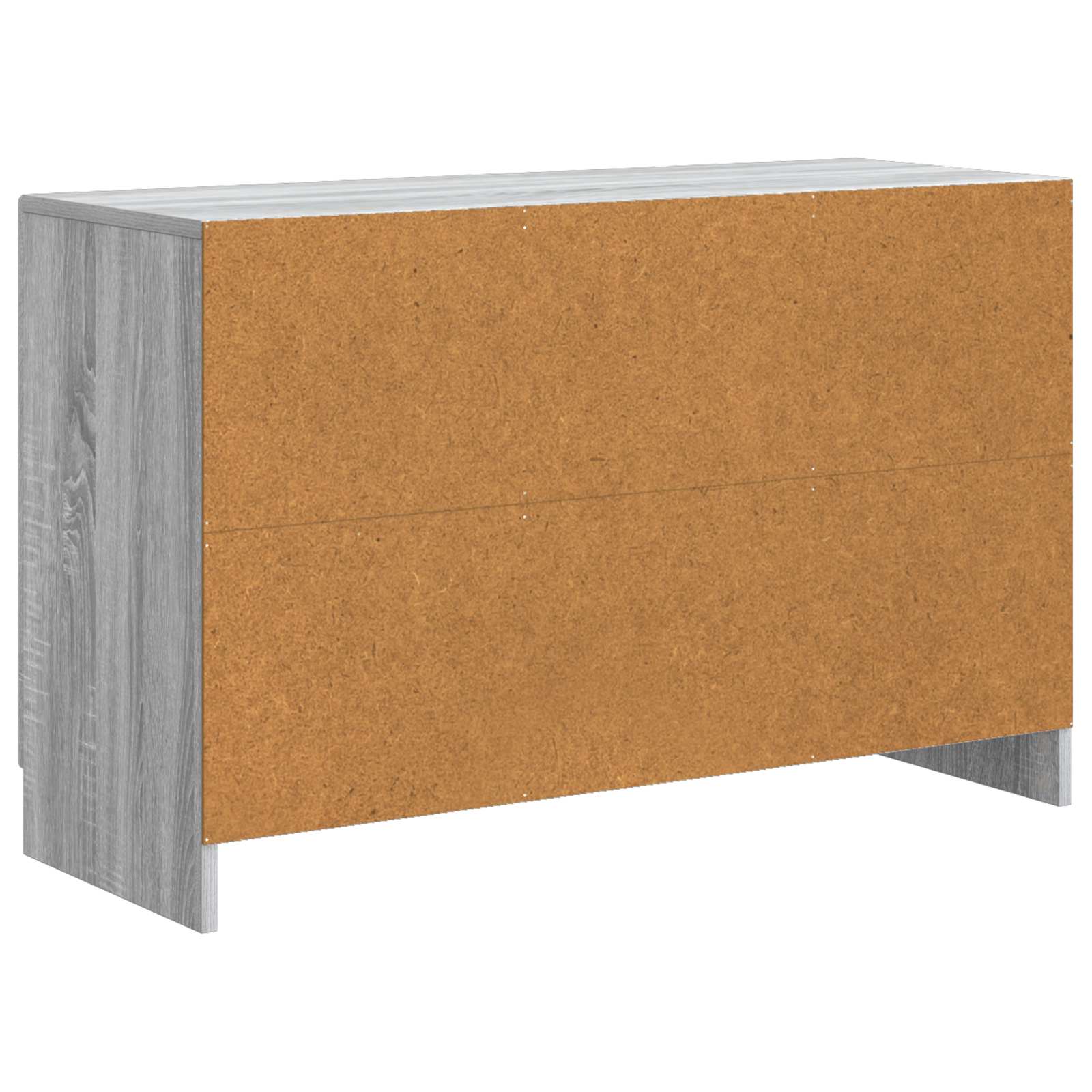 Buffet Sonoma gris 89 x 34,5 x 57 cm Bois d'ingénierie - XIOS