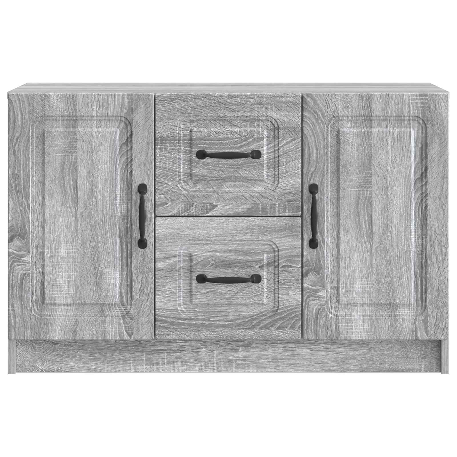 Buffet Sonoma gris 89 x 34,5 x 57 cm Bois d'ingénierie - XIOS