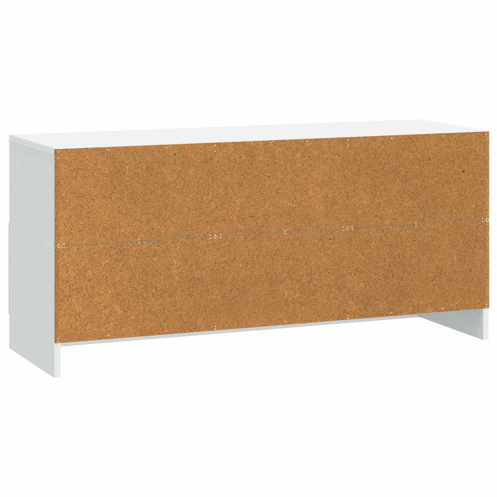 Meuble TV Blanc 102 x 34,5 x 47 cm Bois d'ingénierie - XIOS
