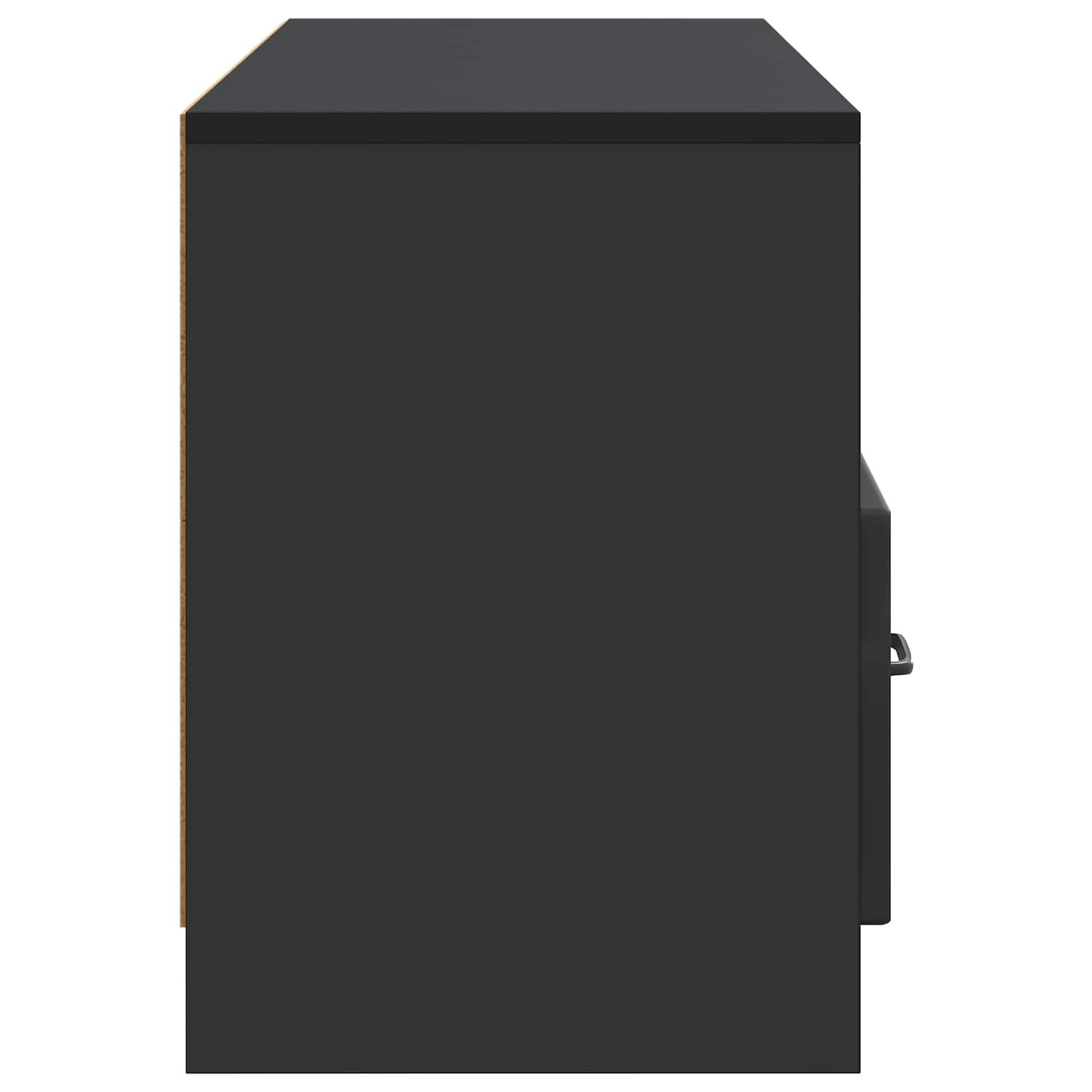Meuble TV avec tiroir Noir 102 x 34,5 x 47 cm Bois d'ingénierie - XIOS