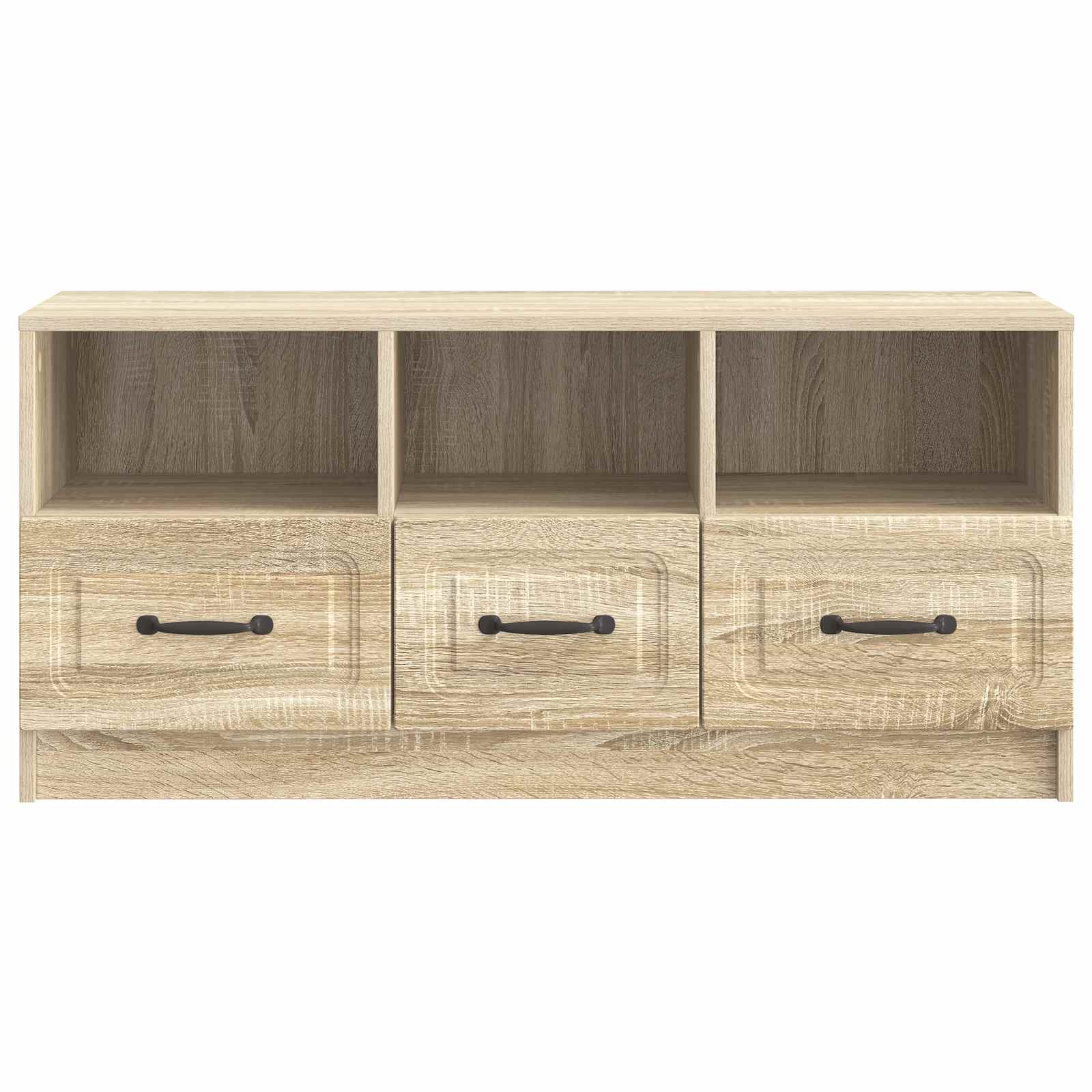 Meuble TV Chêne Sonoma 102 x 34,5 x 47 cm Bois d'ingénierie - XIOS