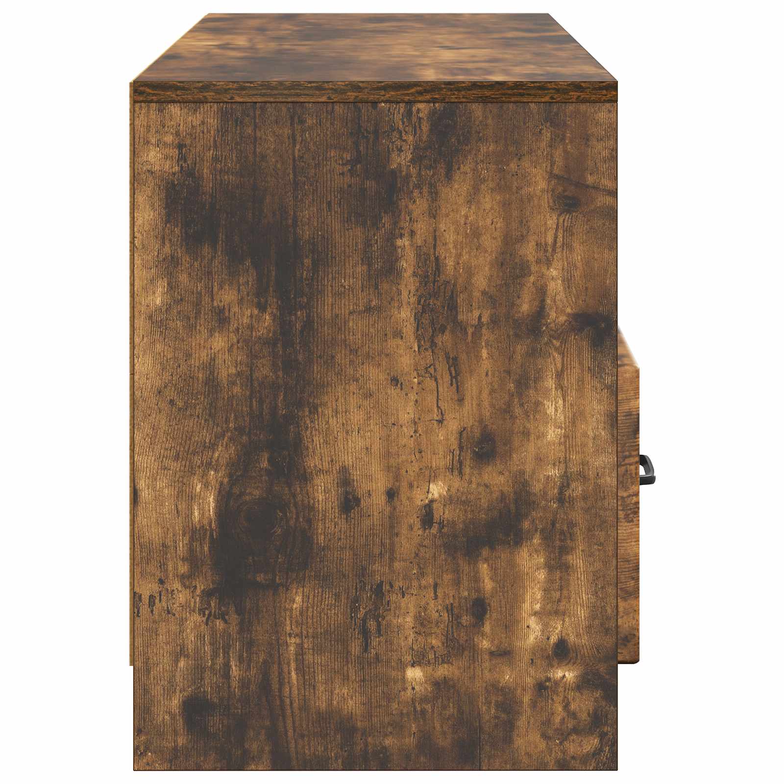 Meuble TV Chêne fumé 102 x 34,5 x 47 cm Bois d'ingénierie - XIOS