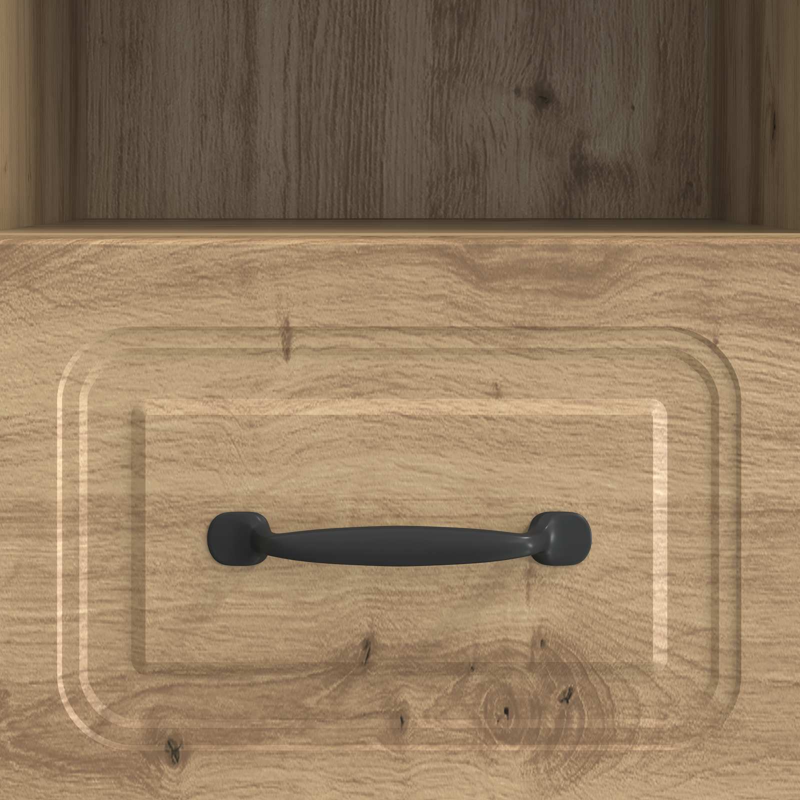 Meuble TV Chêne artisanal 102 x 34,5 x 47 cm Bois d'ingénierie - XIOS