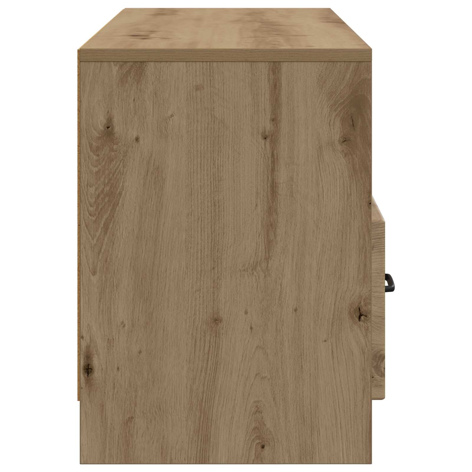 Meuble TV Chêne artisanal 102 x 34,5 x 47 cm Bois d'ingénierie - XIOS