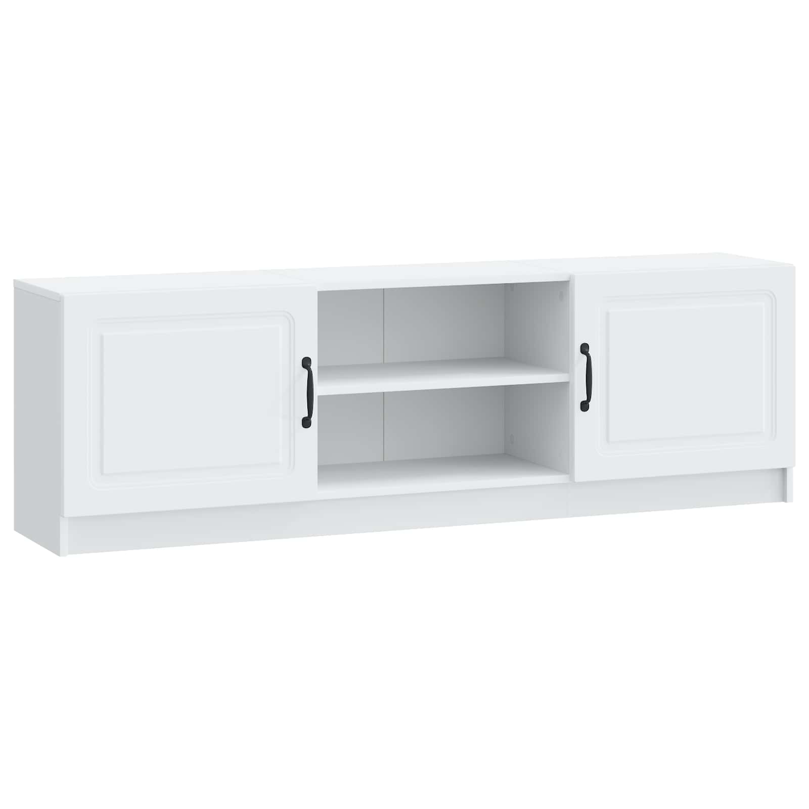 Meuble TV Blanc 150 x 31 x 47 cm Bois d'ingénierie - XIOS