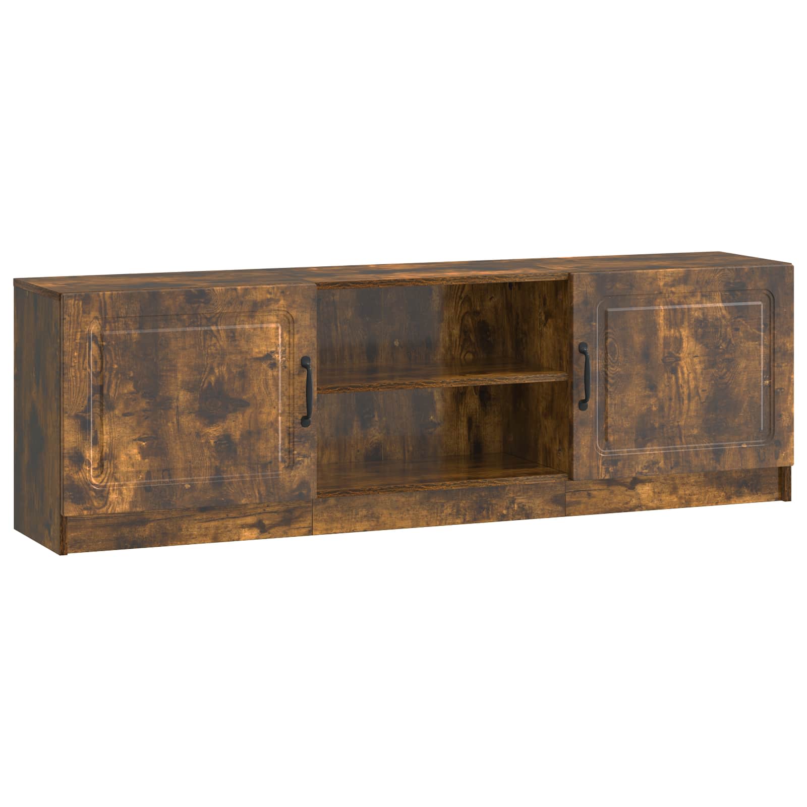 Meuble TV Chêne fumé 150 x 31 x 47 cm Bois d'ingénierie - XIOS