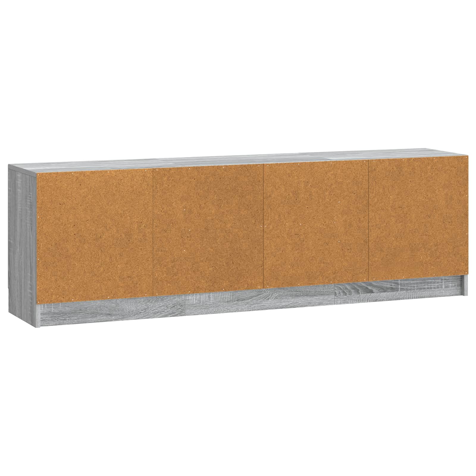 Meuble TV Sonoma gris 150 x 31 x 47 cm Bois d'ingénierie - XIOS
