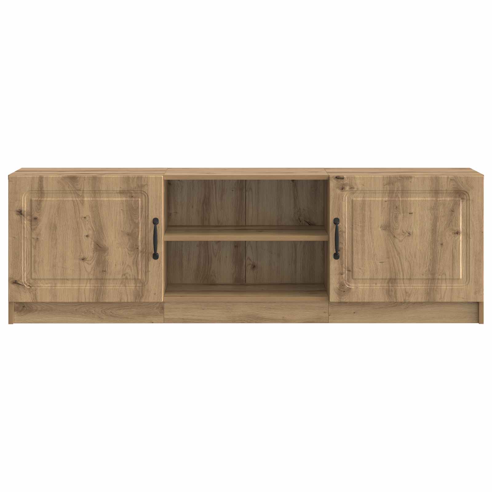 Meuble TV Chêne artisanal 150 x 31 x 47 cm Bois d'ingénierie - XIOS