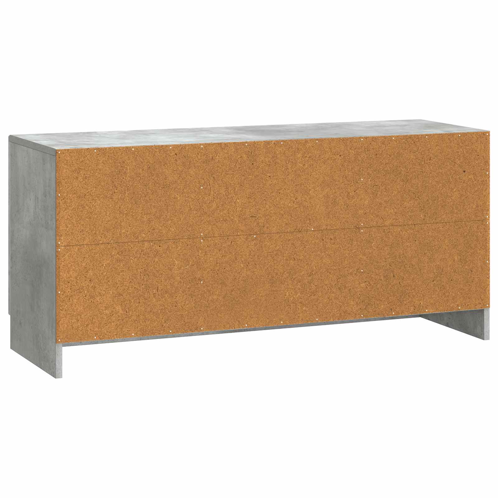 Meuble TV Gris béton 102 x 34,5 x 47 cm Bois d'ingénierie - XIOS