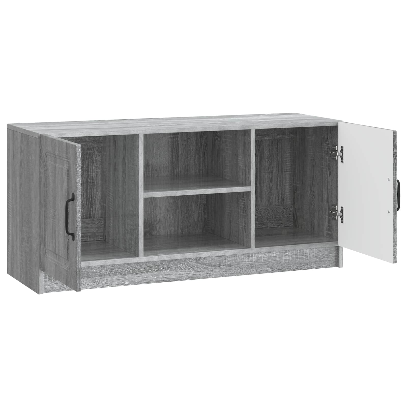 Meuble TV Sonoma gris 102 x 34,5 x 47 cm Bois d'ingénierie - XIOS