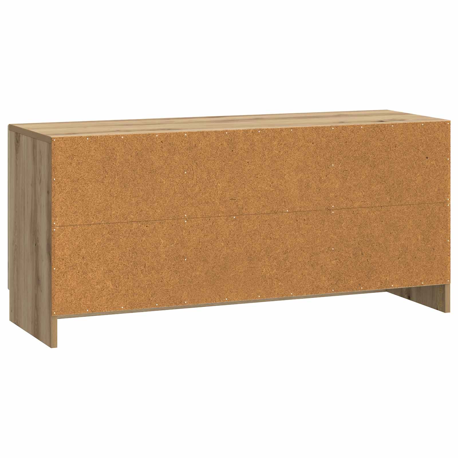 Meuble TV Chêne artisanal 102 x 34,5 x 47 cm Bois d'ingénierie - XIOS