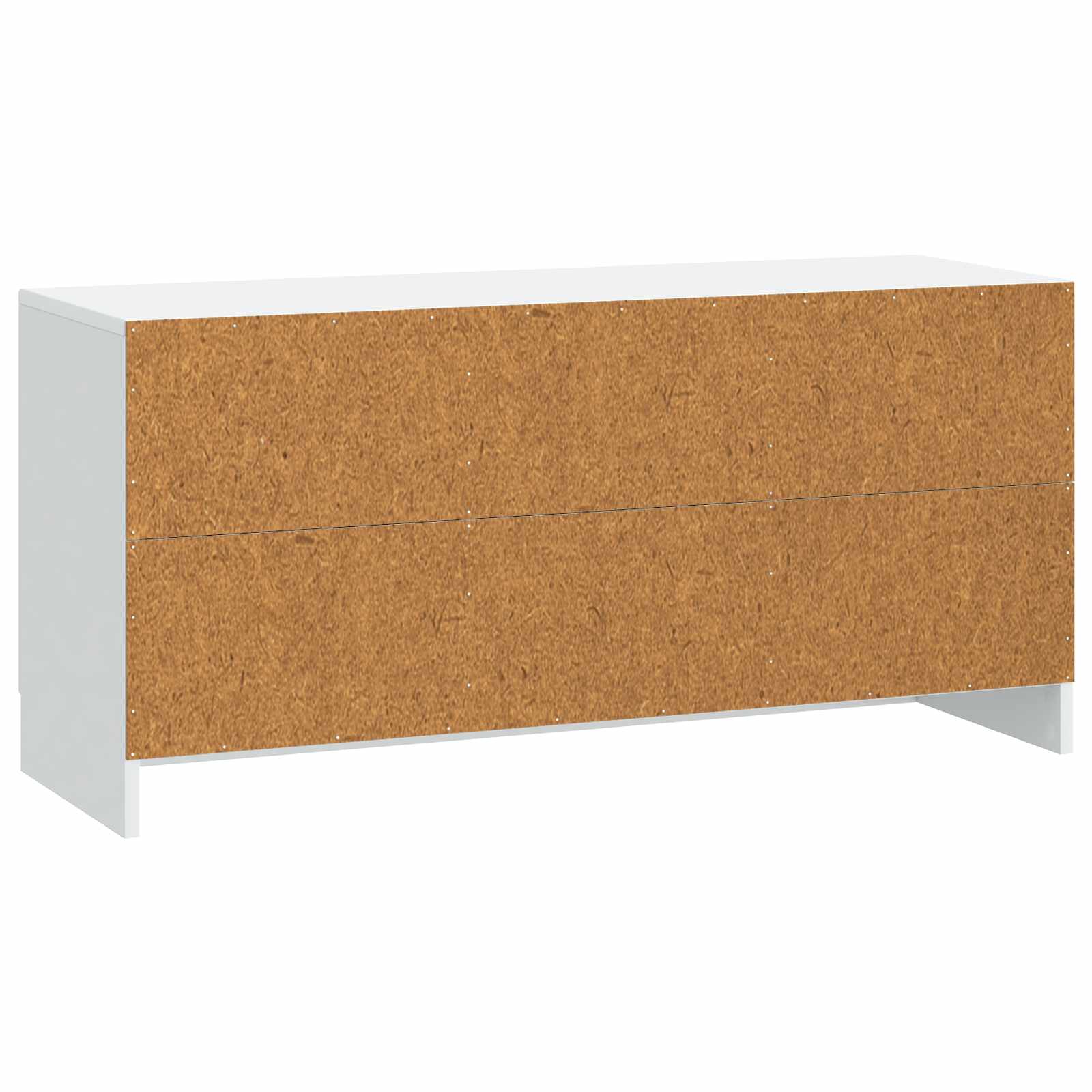 Meuble TV Blanc 99 x 34,5 x 47 cm Bois d'ingénierie - XIOS