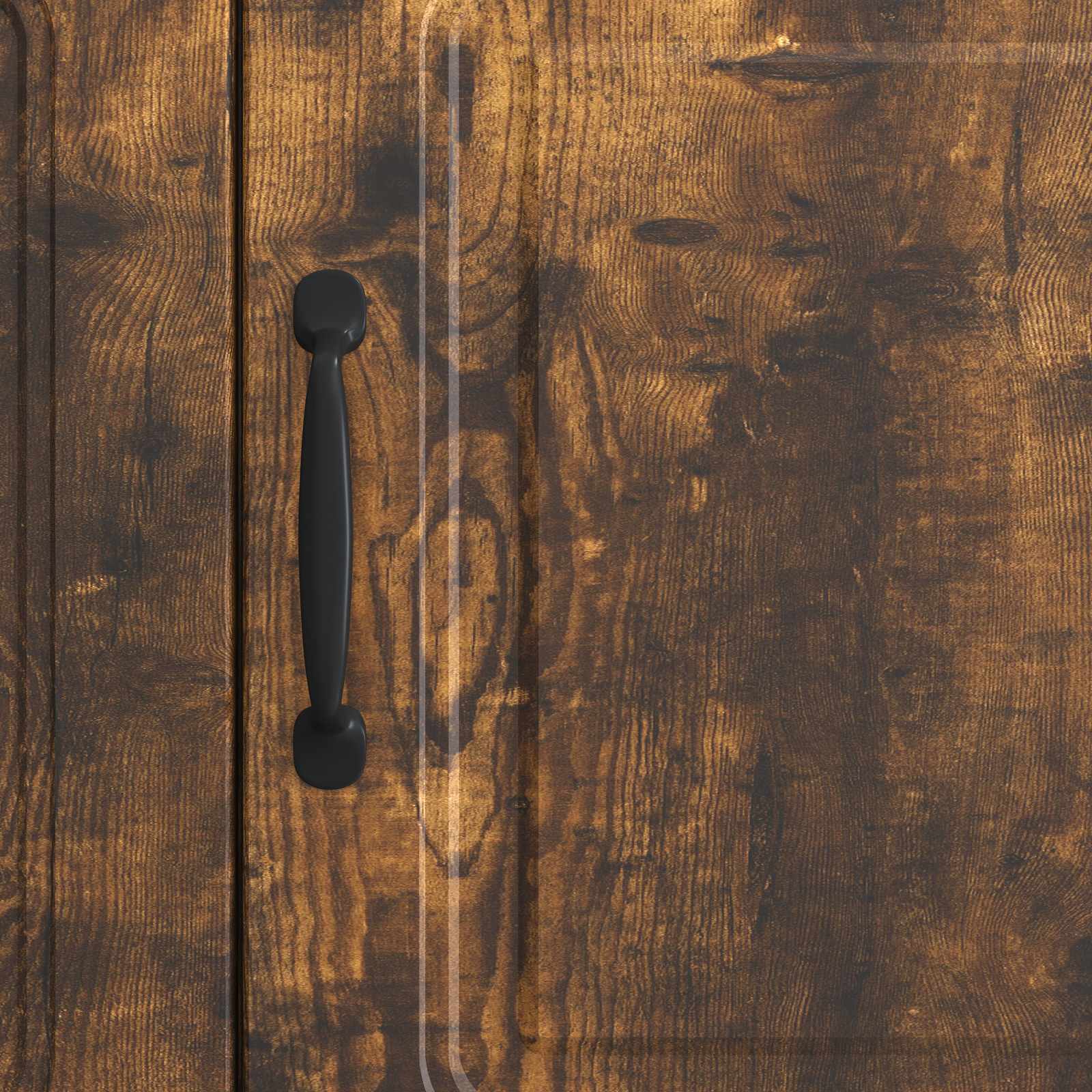 Meuble TV Chêne fumé 99 x 34,5 x 47 cm Bois d'ingénierie - XIOS