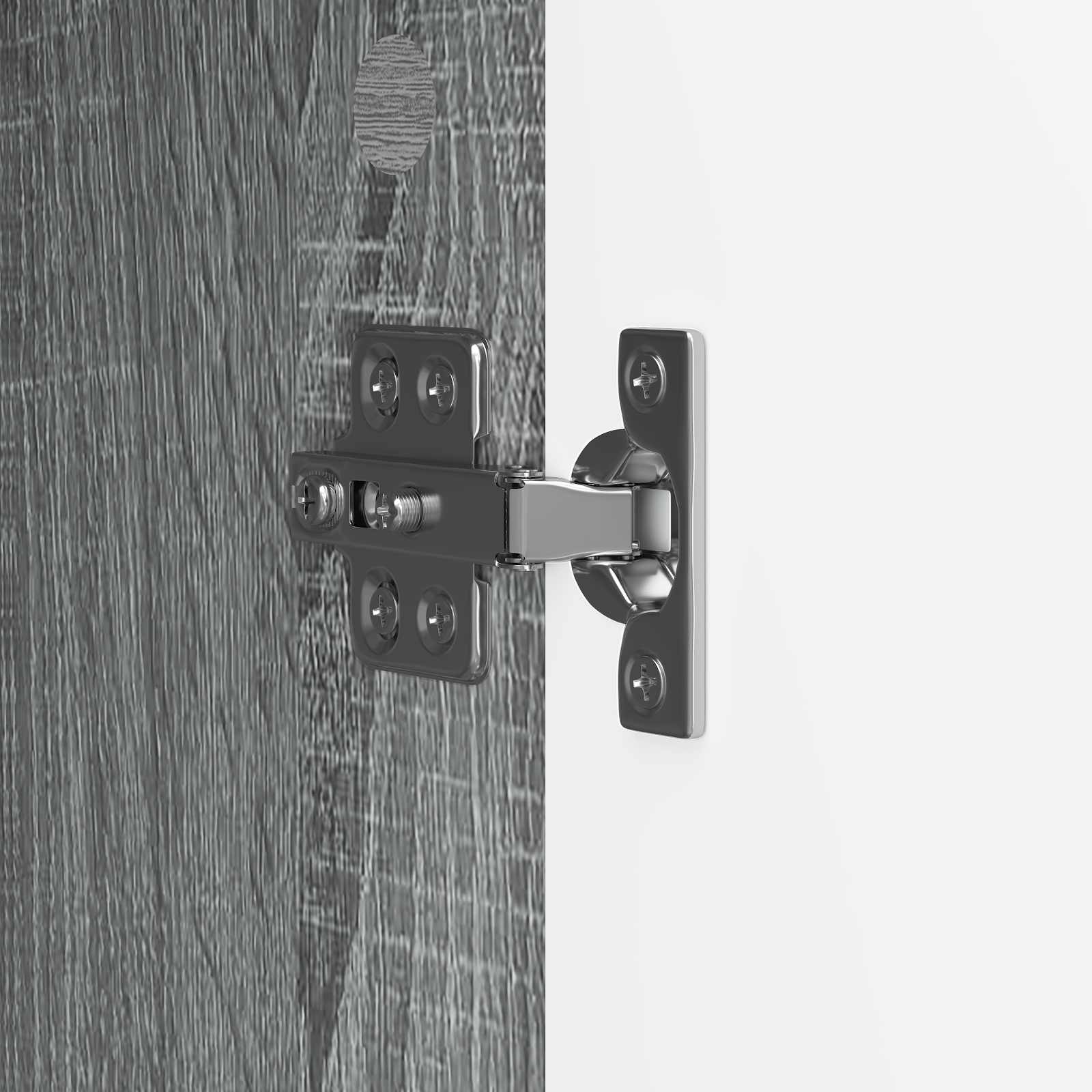 Meuble TV Sonoma gris 99 x 34,5 x 47 cm Bois d'ingénierie - XIOS