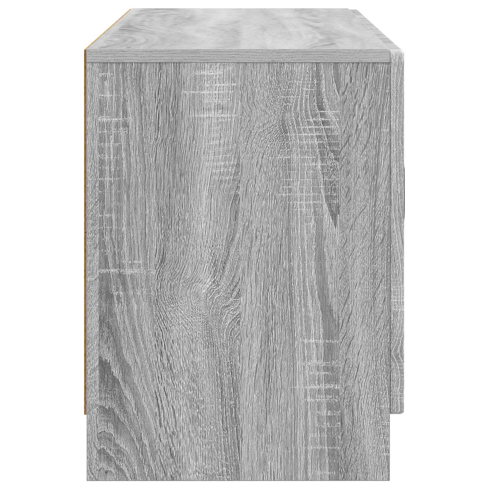 Meuble TV Sonoma gris 99 x 34,5 x 47 cm Bois d'ingénierie - XIOS