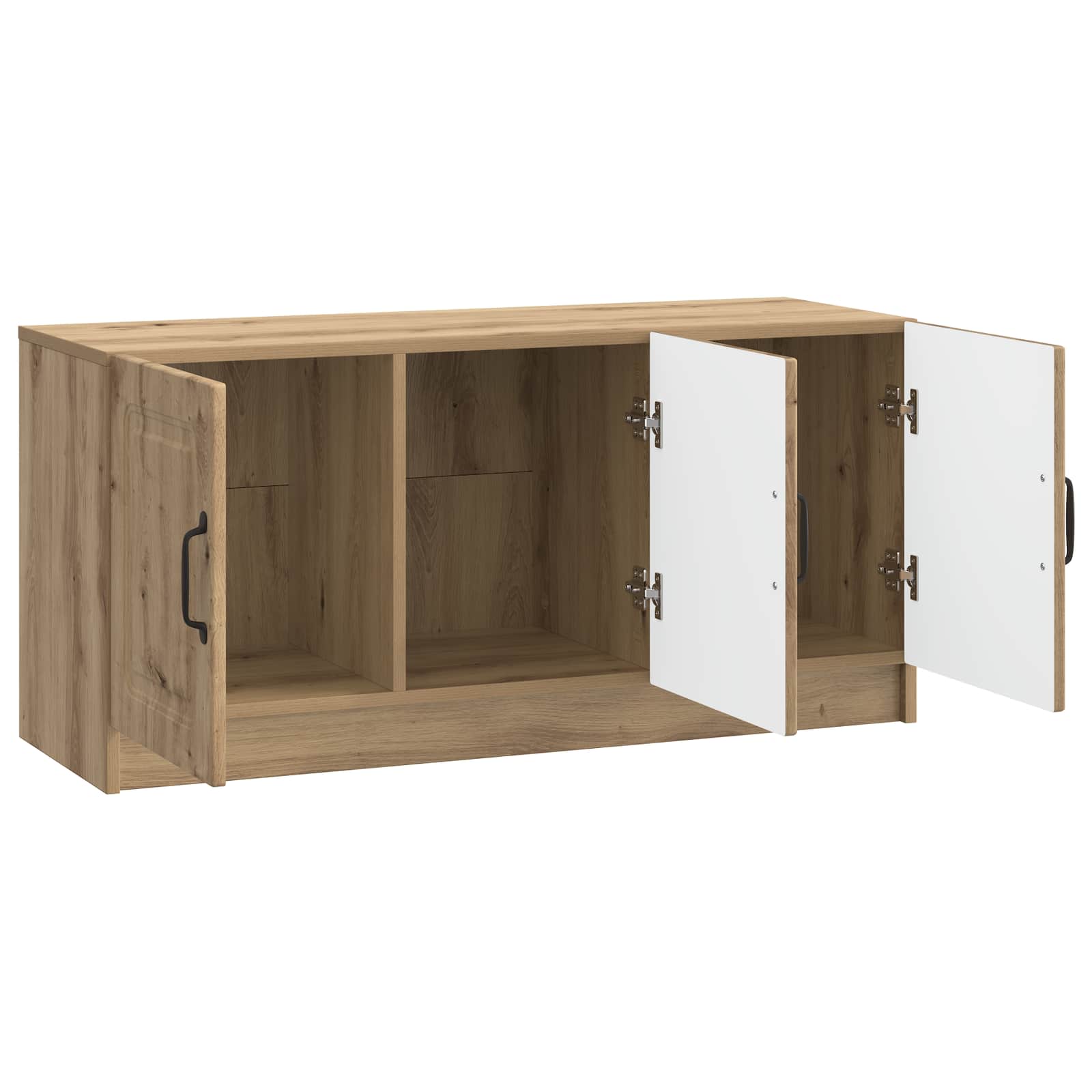 Meuble TV Chêne artisanal 99 x 34,5 x 47 cm Bois d'ingénierie - XIOS