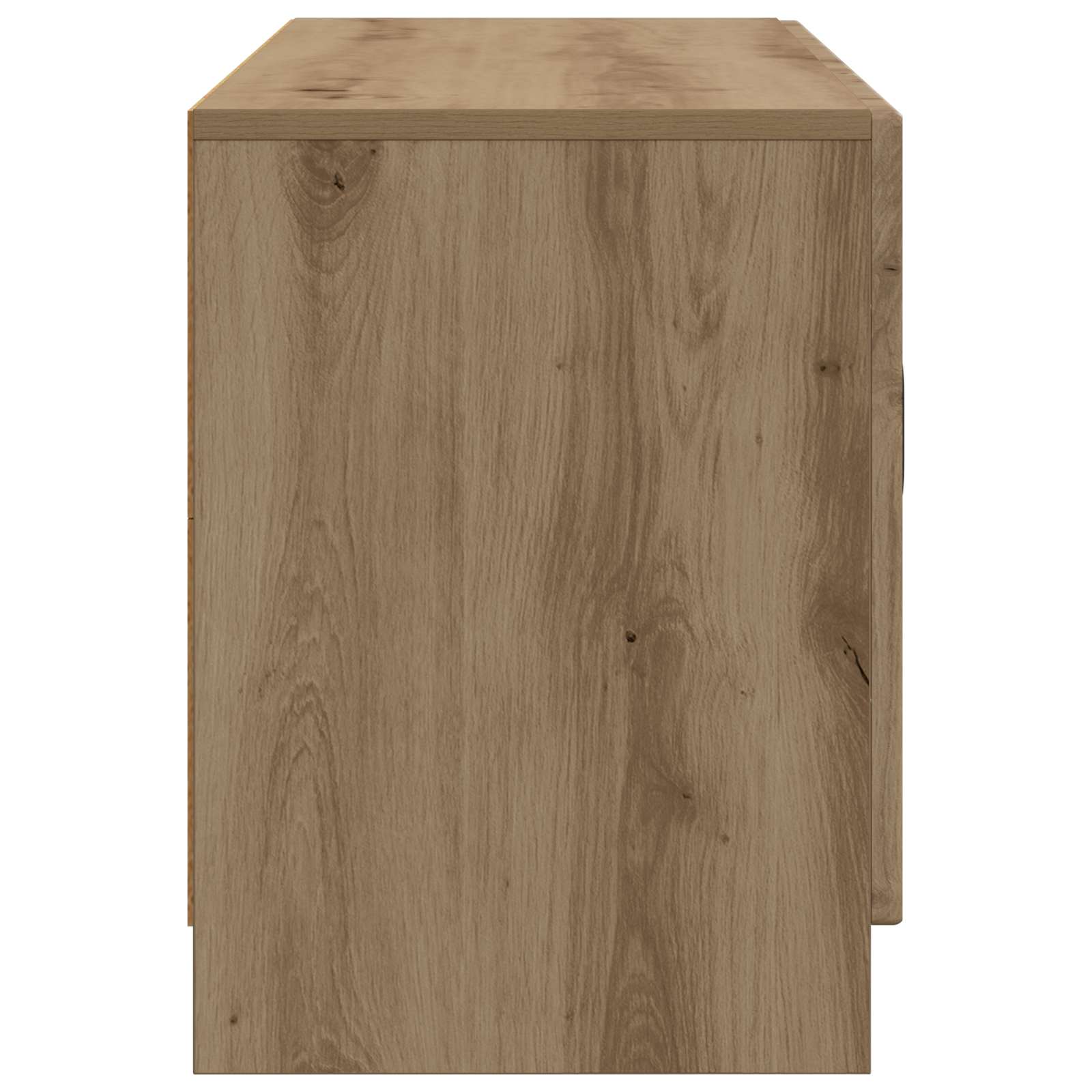 Meuble TV Chêne artisanal 99 x 34,5 x 47 cm Bois d'ingénierie - XIOS