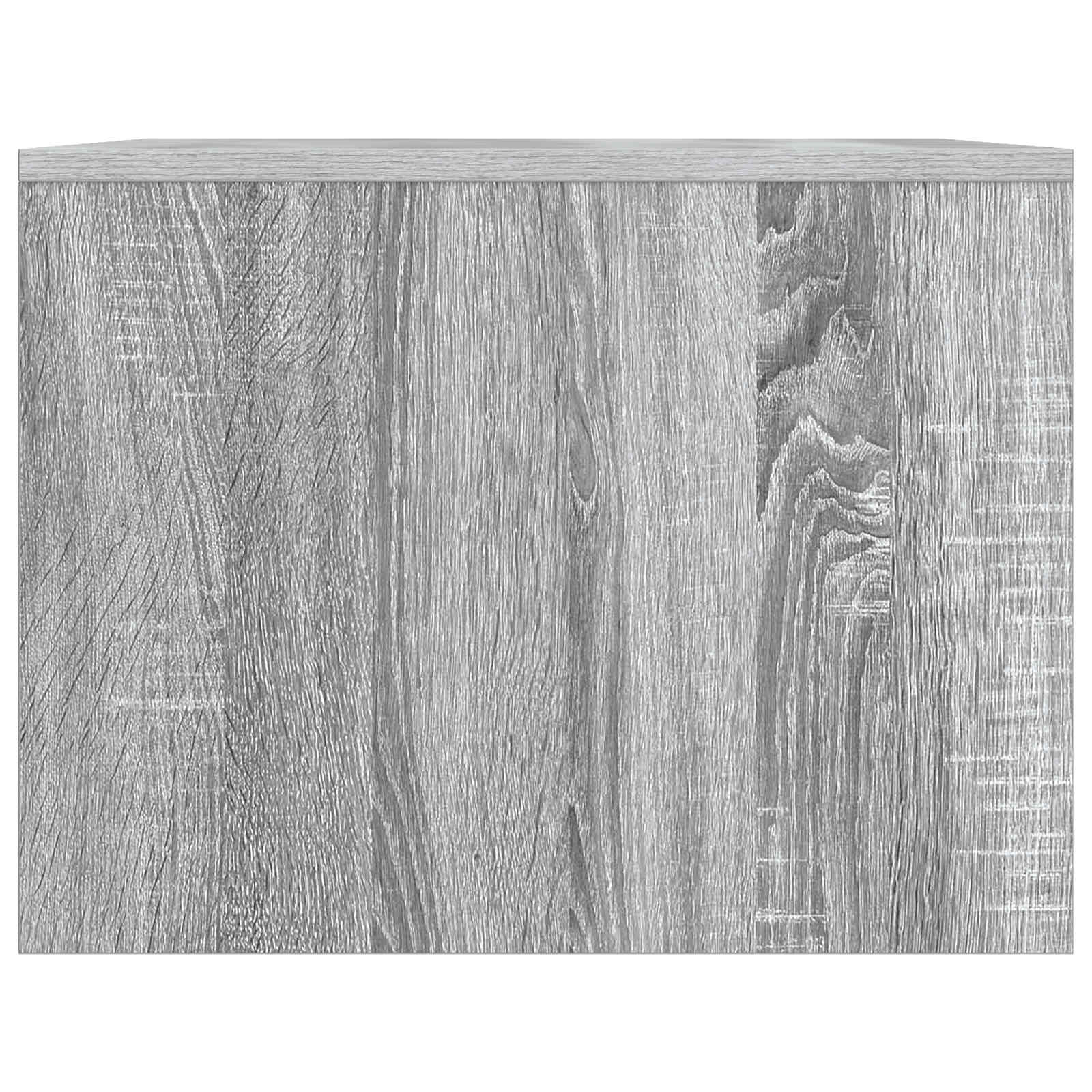 Table basse Sonoma gris 90 x 50 x 37 cm Bois d'ingénierie - XIOS