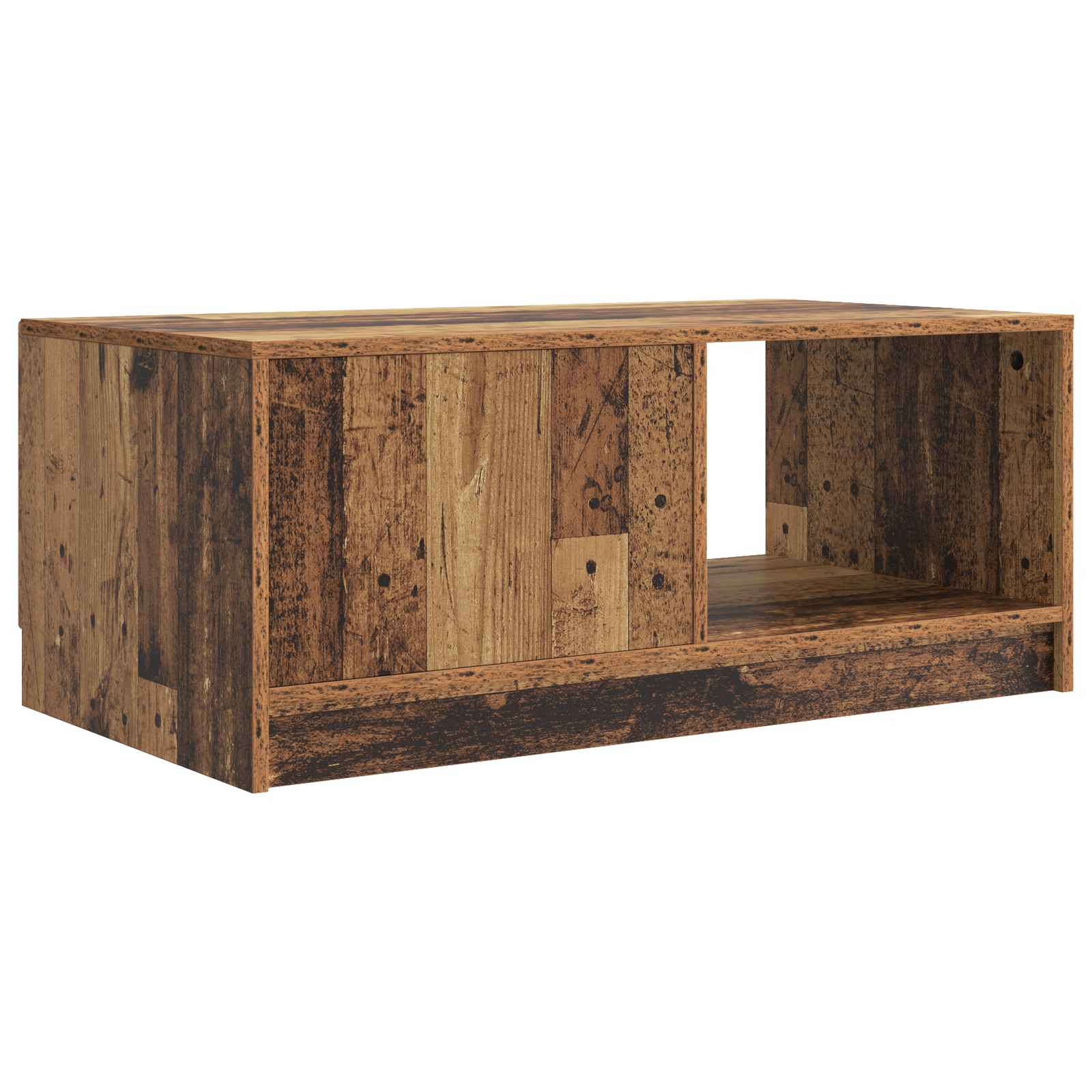 Table basse Bois ancien 90 x 50 x 37 cm Bois d'ingénierie - XIOS