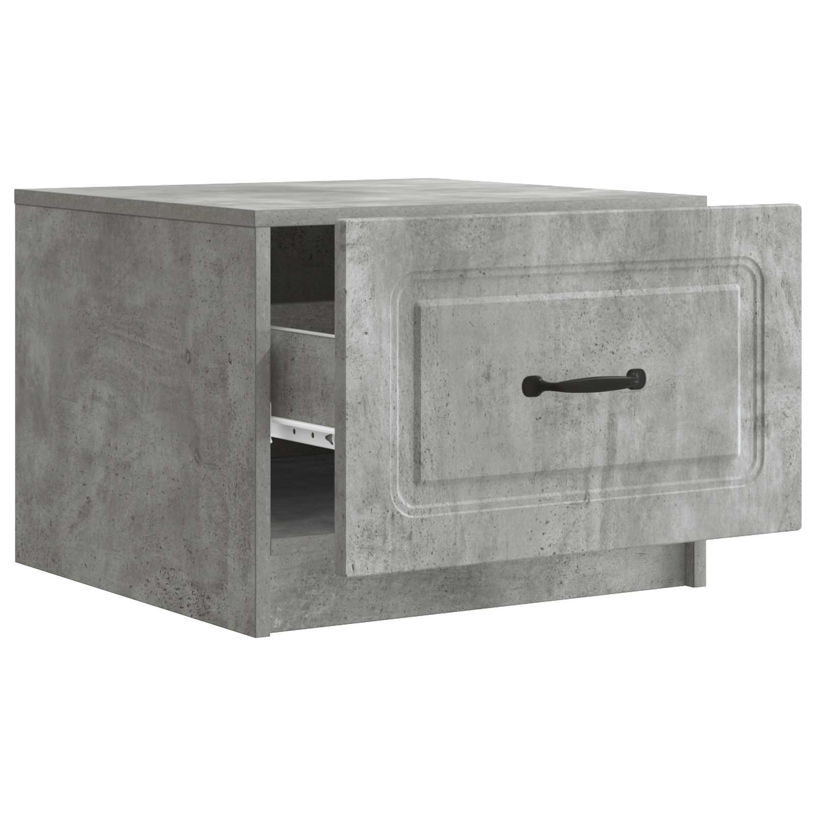 Table basse Gris béton 49 x 50 x 37 cm Bois d'ingénierie - XIOS