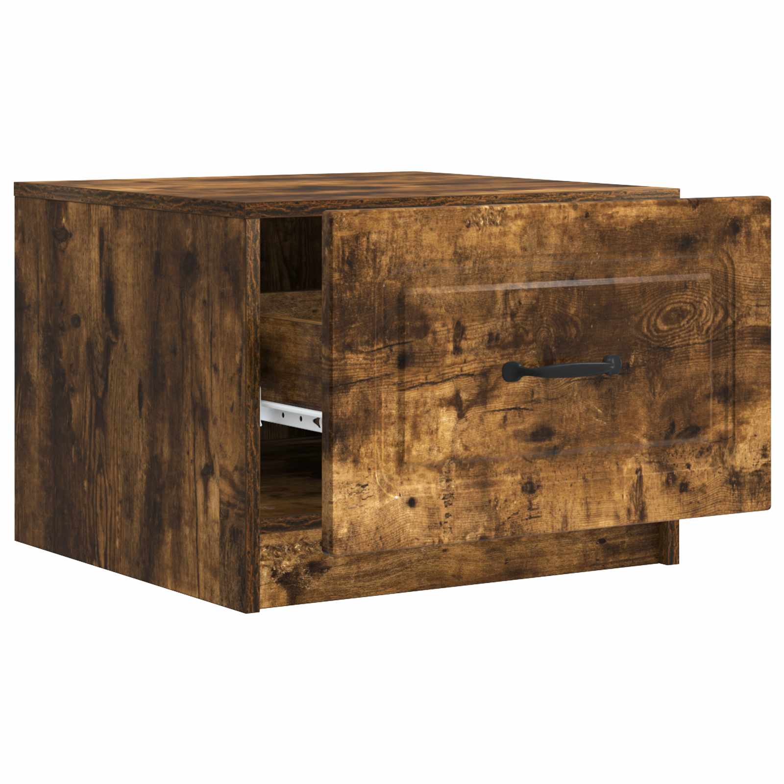 Table basse Chêne fumé 49 x 50 x 37 cm Bois d'ingénierie - XIOS