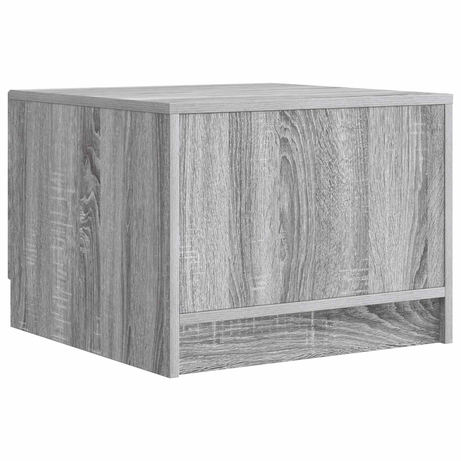 Table basse Sonoma gris 49 x 50 x 37 cm Bois d'ingénierie - XIOS