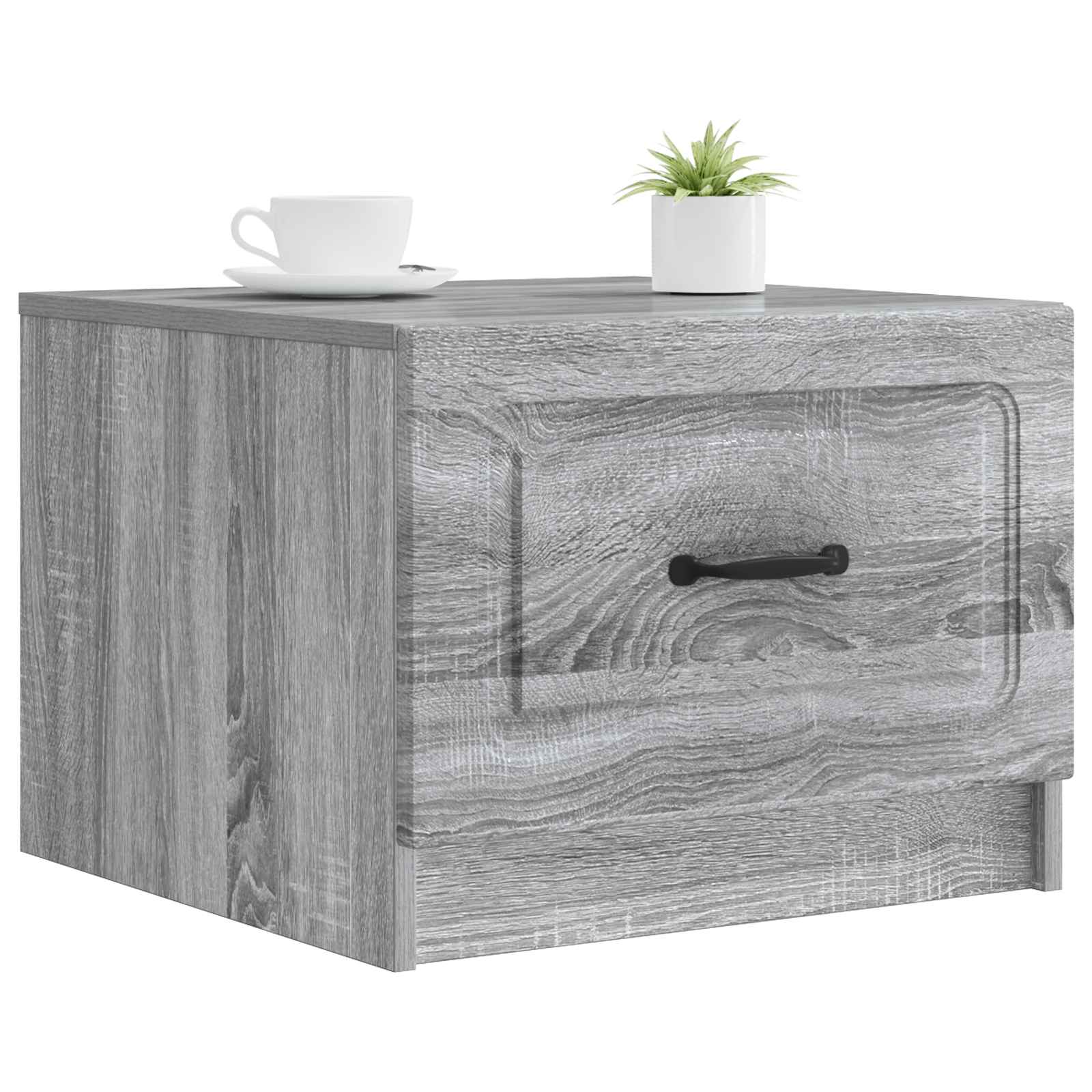 Table basse Sonoma gris 49 x 50 x 37 cm Bois d'ingénierie - XIOS