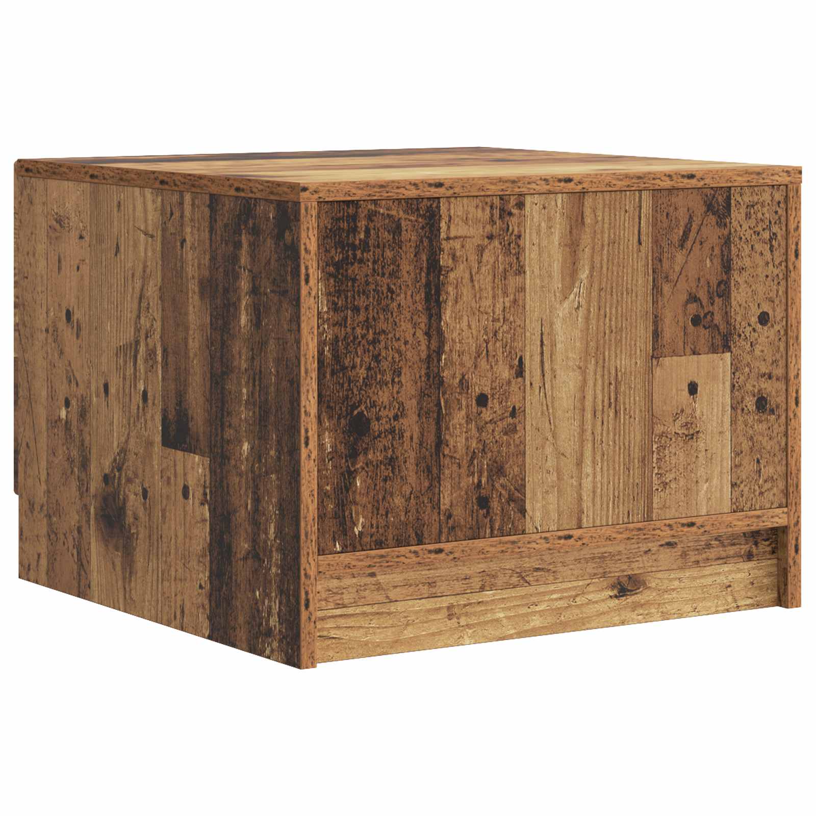 Table basse Bois ancien 49 x 50 x 37 cm Bois d'ingénierie - XIOS