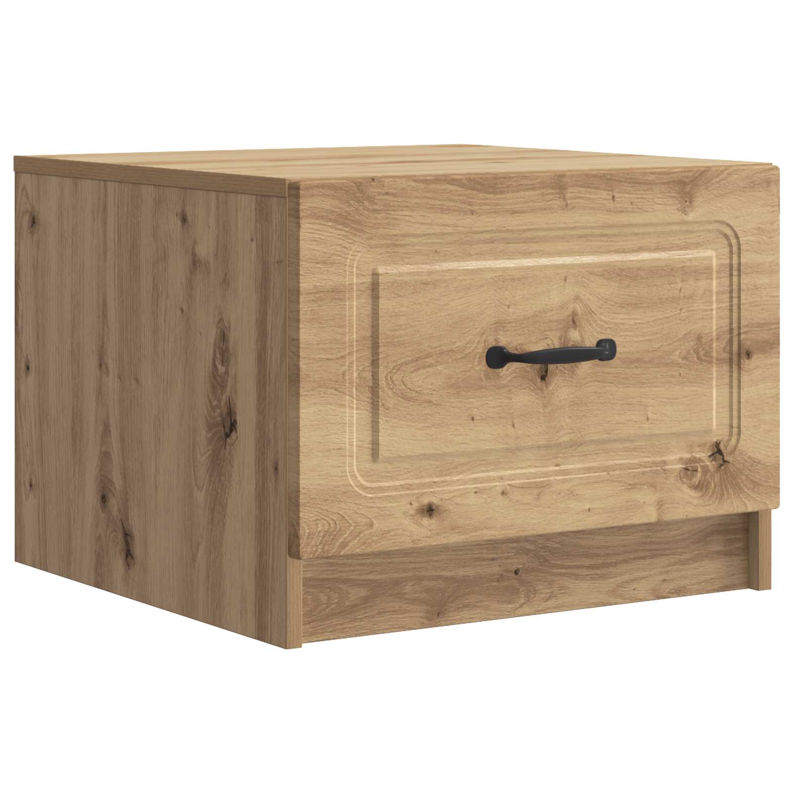 Table basse Chêne artisanal 49 x 50 x 37 cm Bois d'ingénierie - XIOS