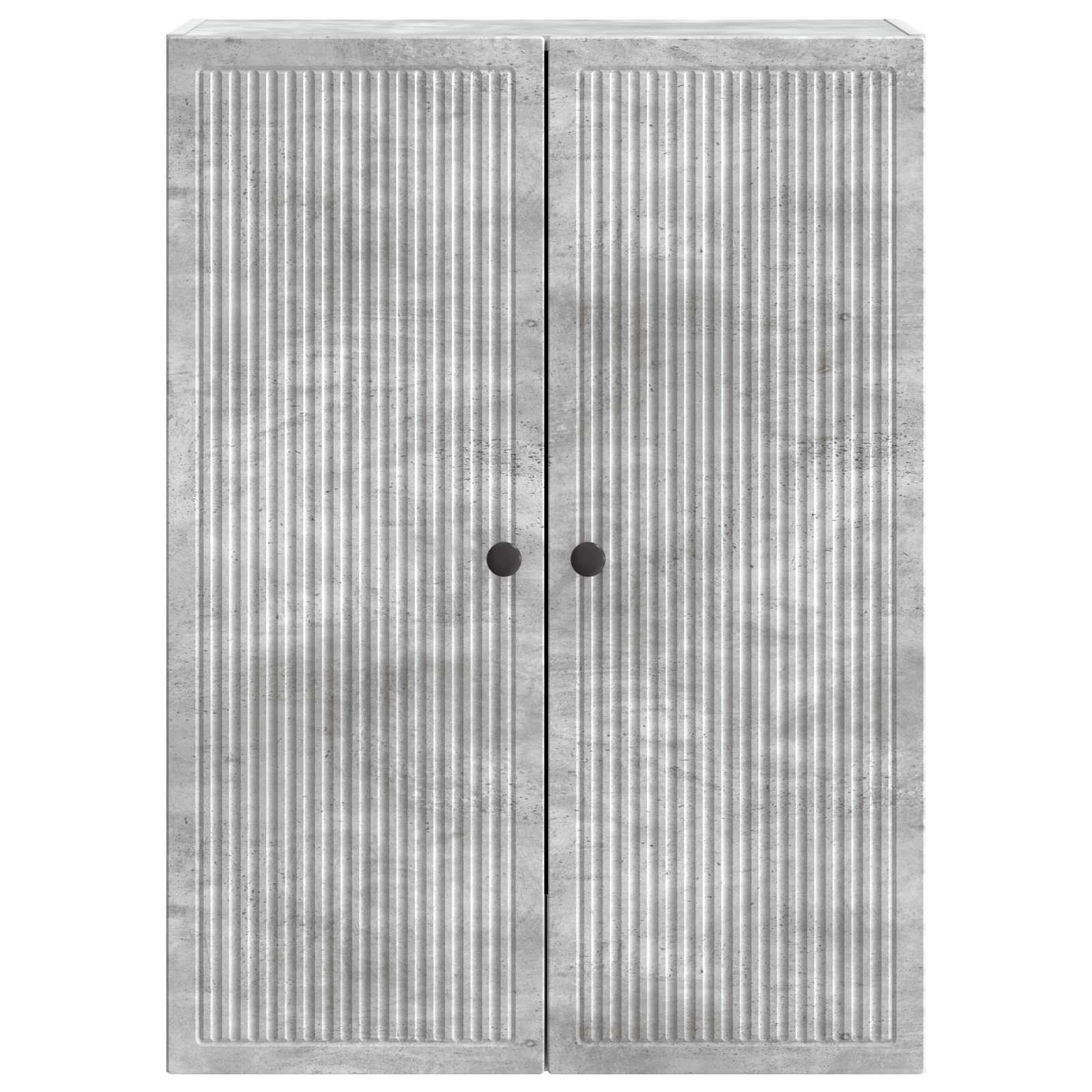Armoire Murale Gris béton 66 x 34,5 x 90 cm Bois d'ingénierie - XIOS