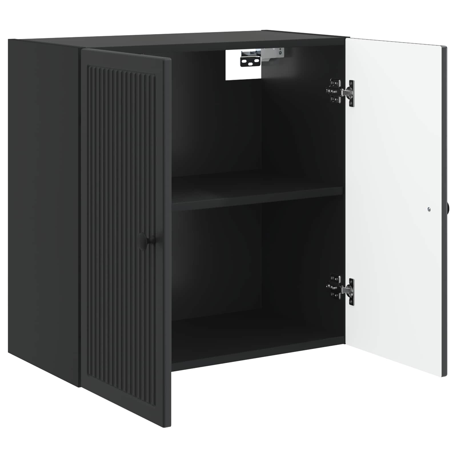Armoire Murale Noir 59 x 31 x 60 cm Bois d'ingénierie - XIOS