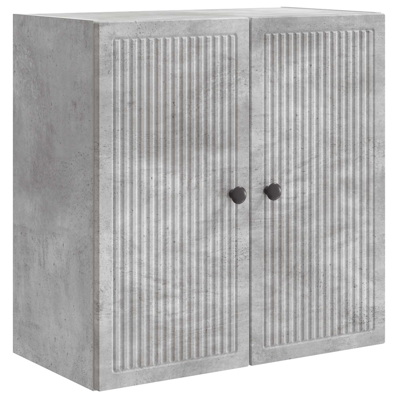 Armoire Murale Gris béton 59 x 31 x 60 cm Bois d'ingénierie