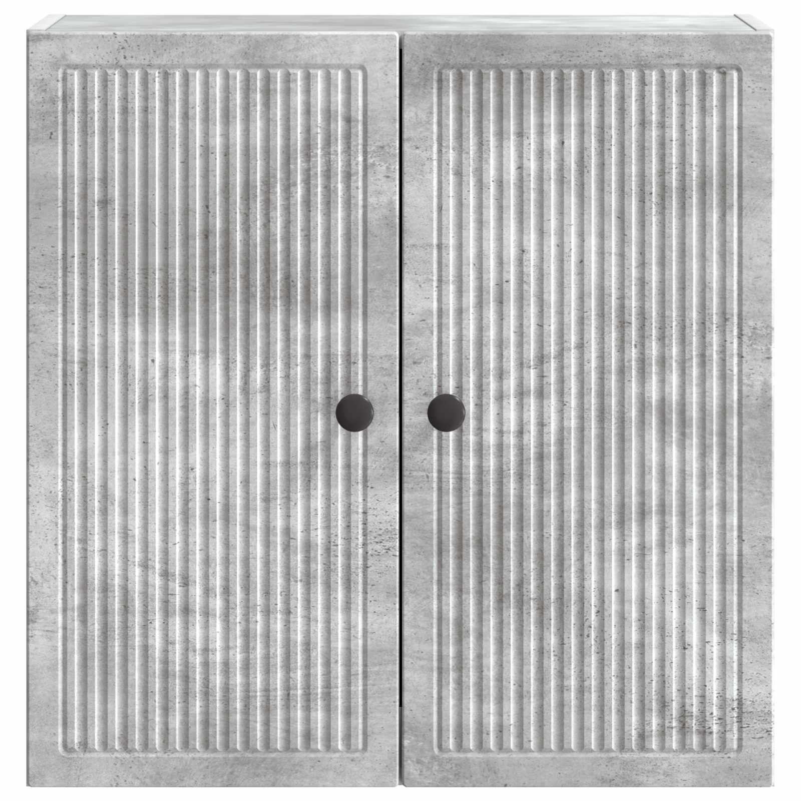 Armoire Murale Gris béton 59 x 31 x 60 cm Bois d'ingénierie