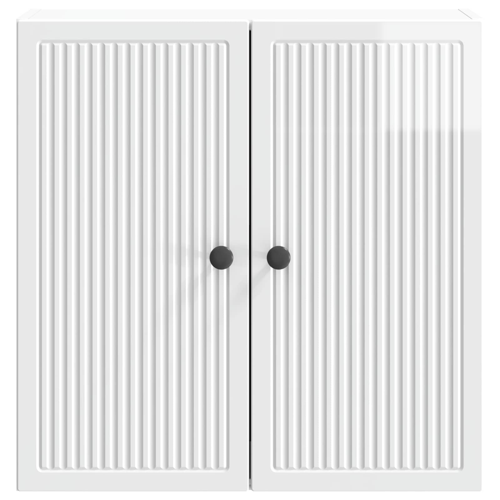 Armoire Murale Blanc brillant 59 x 31 x 60 cm Bois d'ingénierie - XIOS