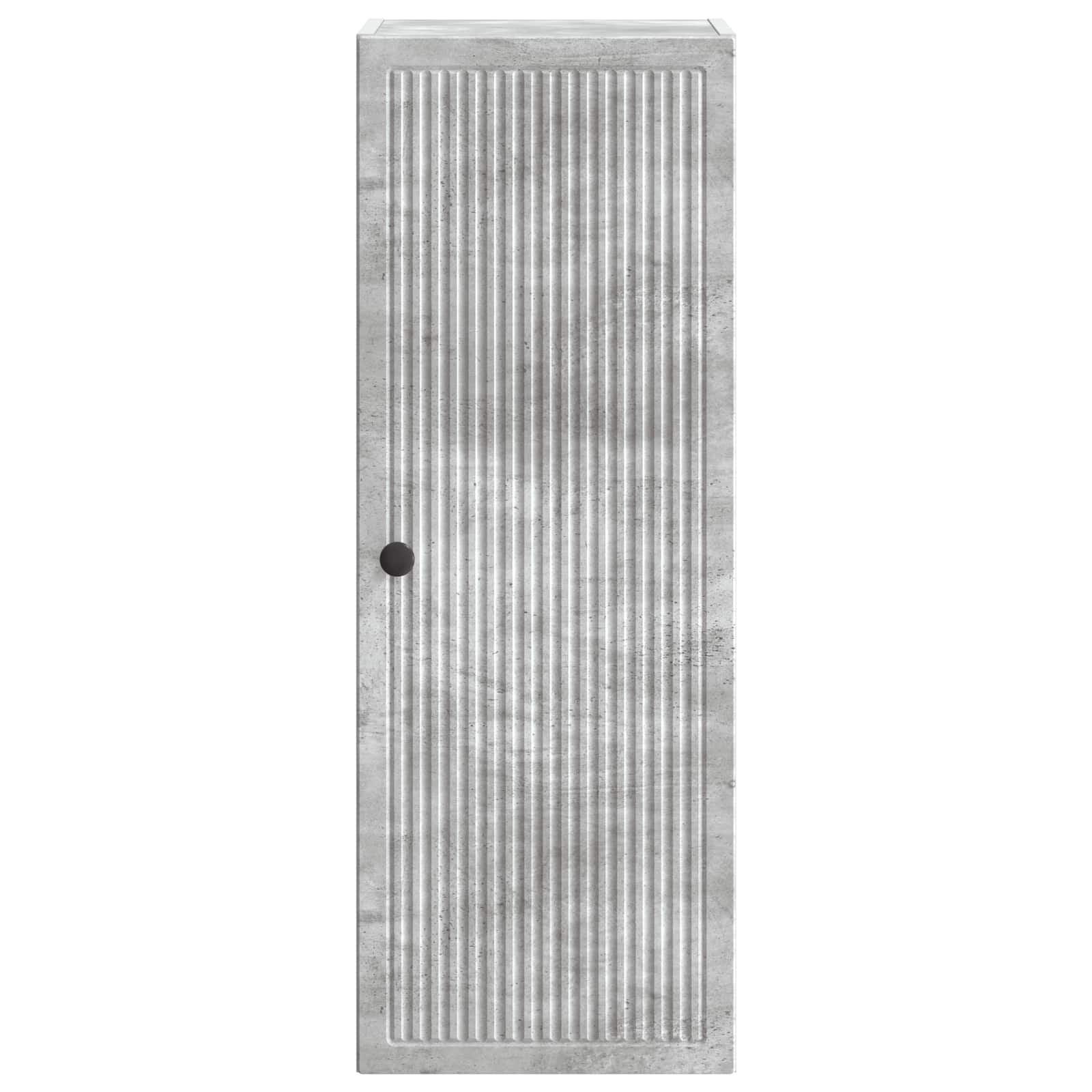 Armoire Murale Gris béton 33 x 34,5 x 90 cm Bois d'ingénierie - XIOS